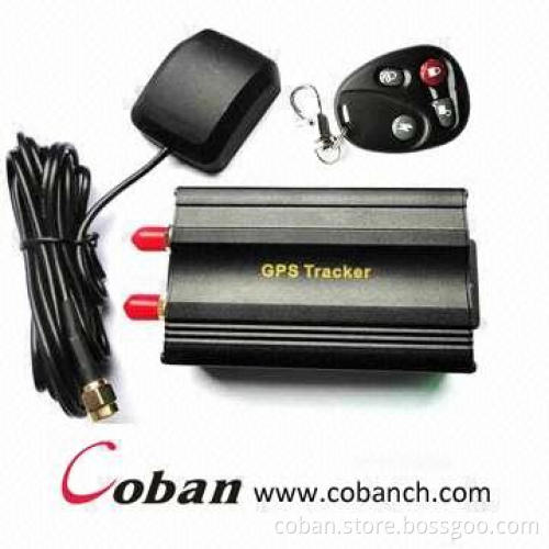 Dual Sim vehicle tracker, engine remote control SMS/GPRS web platform